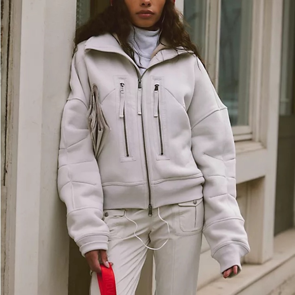 Free People Movement A Cut Above Zip-Up